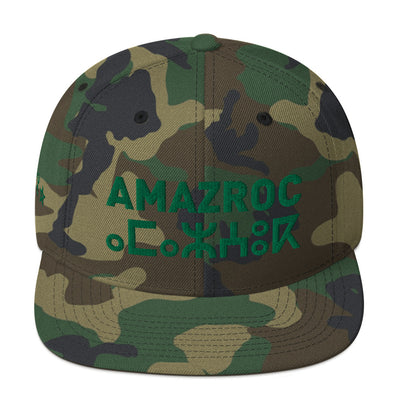 Amazroc Camo V Snapback Hat